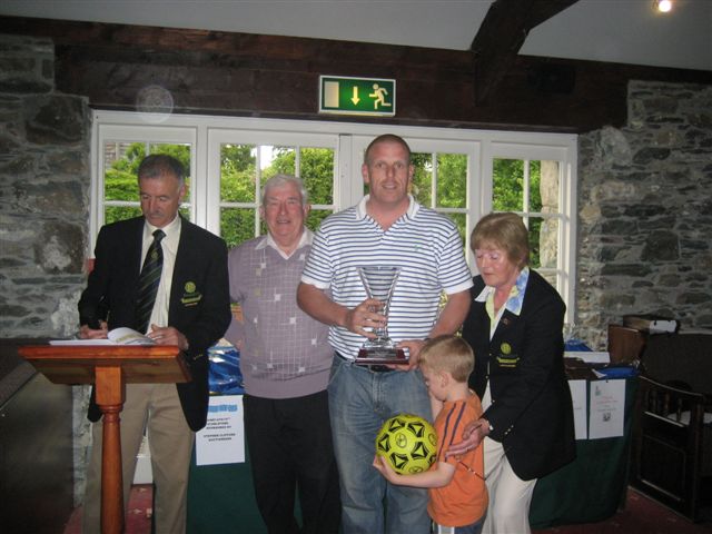 Karl McMahon Winner sponsored by Stephen Ciifford